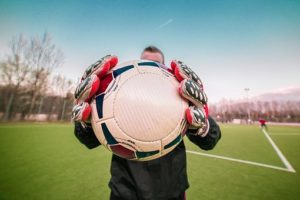 a goalkeeper
