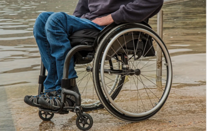 a wheel chair paraplegic